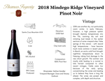 Download 2021 Mindego Ridge Pinot Noir Tech Card